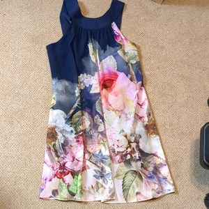 Ted Baker 3 or 10 Floral Dress